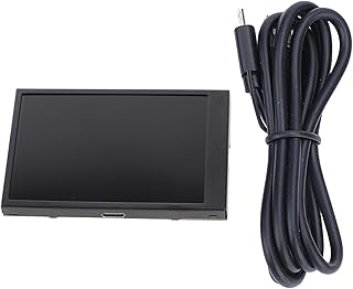 Portable Monitor Touch Screen 3.5in IPS USB Screen,IPS USB Mini Screen Monitor External Display Full View Screen for Laptop Electronic Devices