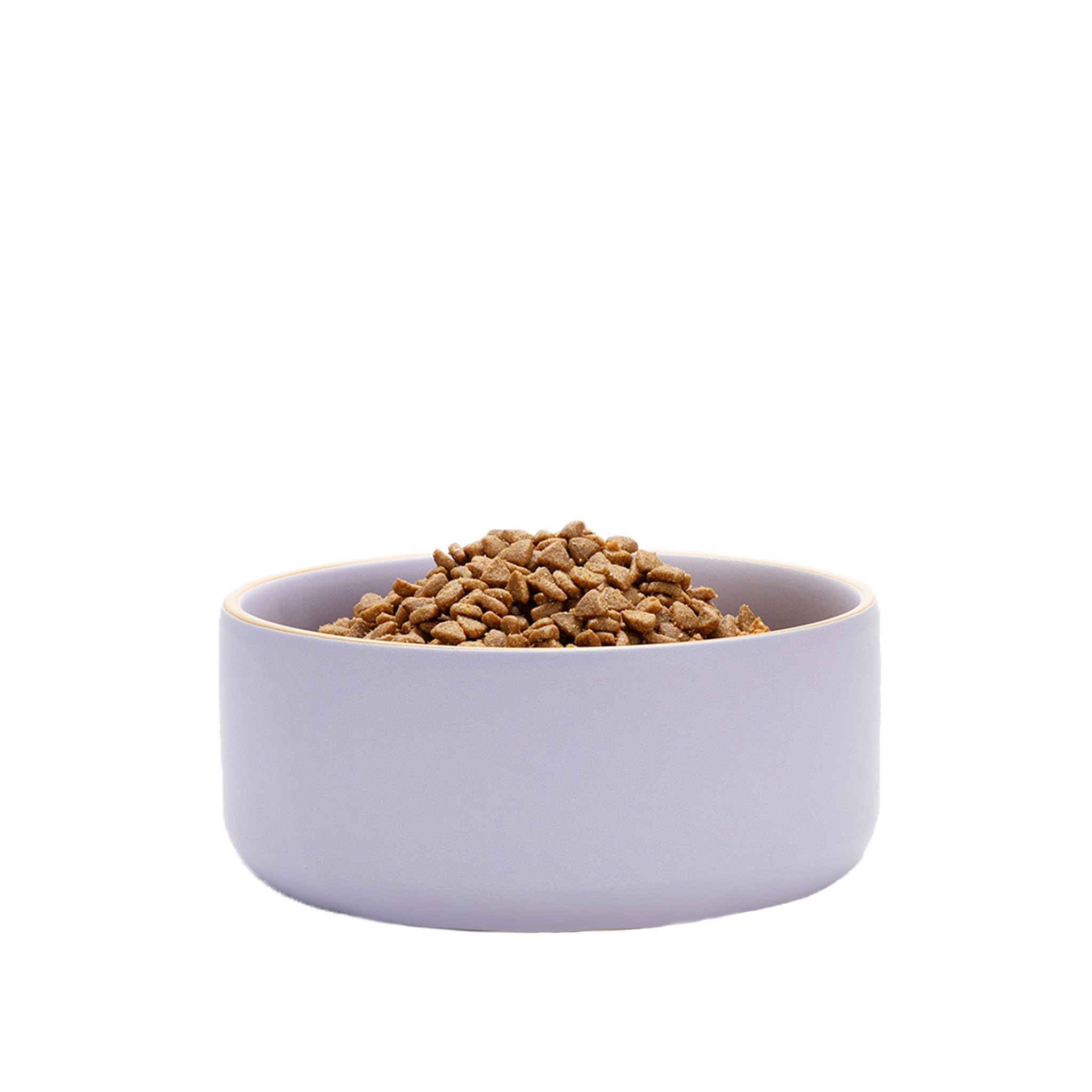 Waggo Edge Hundenapf für kleine, mittelgroße und große Rassen – sauberes, modernes mattes Finish, schweres und langlebiges Tierfutter- und Wassernapf, spülmaschinenfest (Olivgrün, 9 Tassen)
