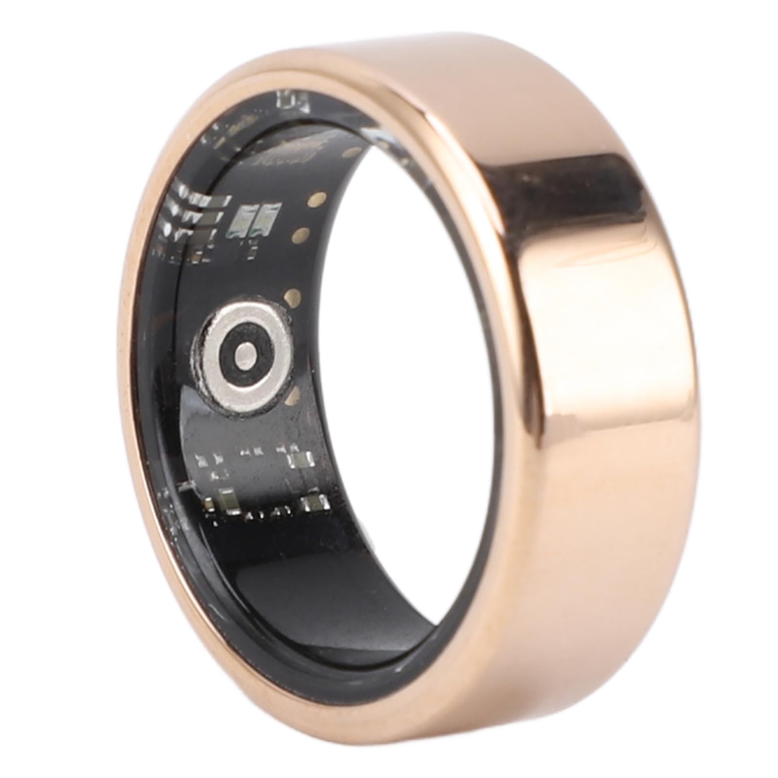 Smart Ring Health Tracker, Monitoraggio del Sonno, Anelli per Fitness Tracker Bluetooth Impermeabili Indossabili con Monitoraggio 24 Ore su 24, Misura 8