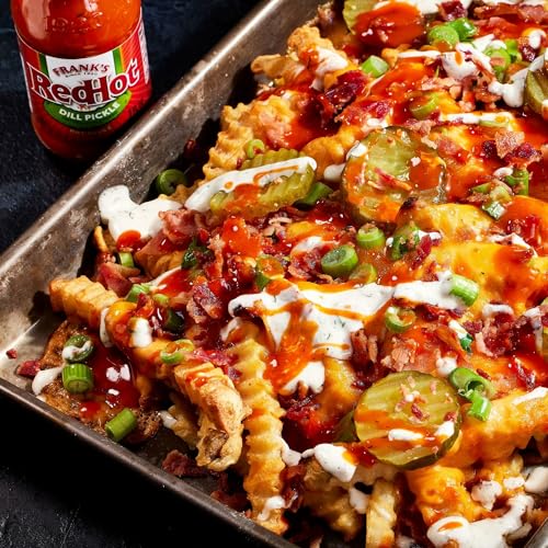 Image of Frank's RedHot Dill Pickle Hot Sauce, 5 fl oz (Pack of 12)