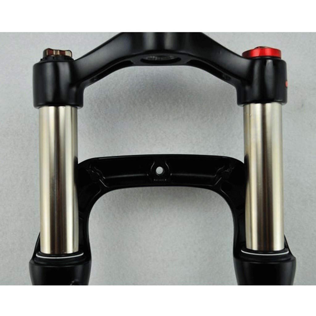 BMX widelec rower śnieżny przedni do roweru 20 cali stop aluminium zawieszenie pneumatyczne 100 mm podróż 1-0,3 cm kierownica 10 cm opona