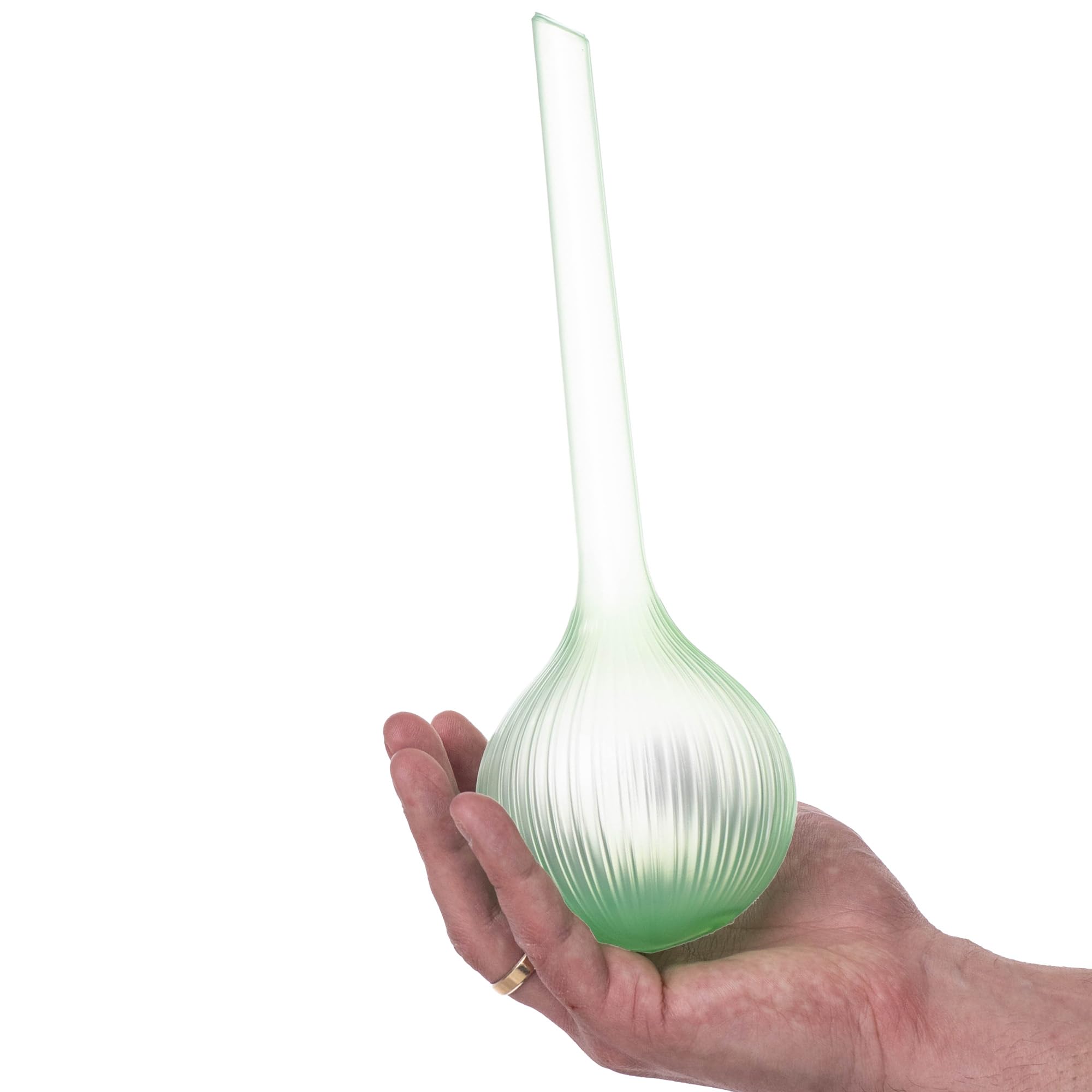 KADAX Bewässerungskugeln 400ml für Pflanzen, 10er Set, automatische Pflanzenbewässerung, Topfpflanzen Selbstbewässerung, Wasserkugeln aus Kunststoff (Grün)