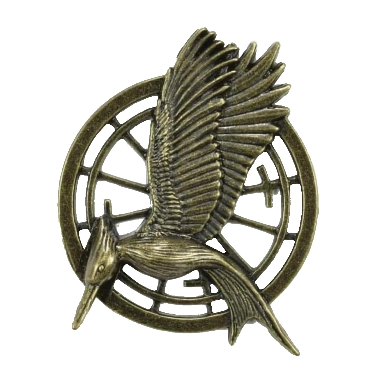 Snapklik.com : The Mockingjay Prop Replica Pin By The Hunger Games ...
