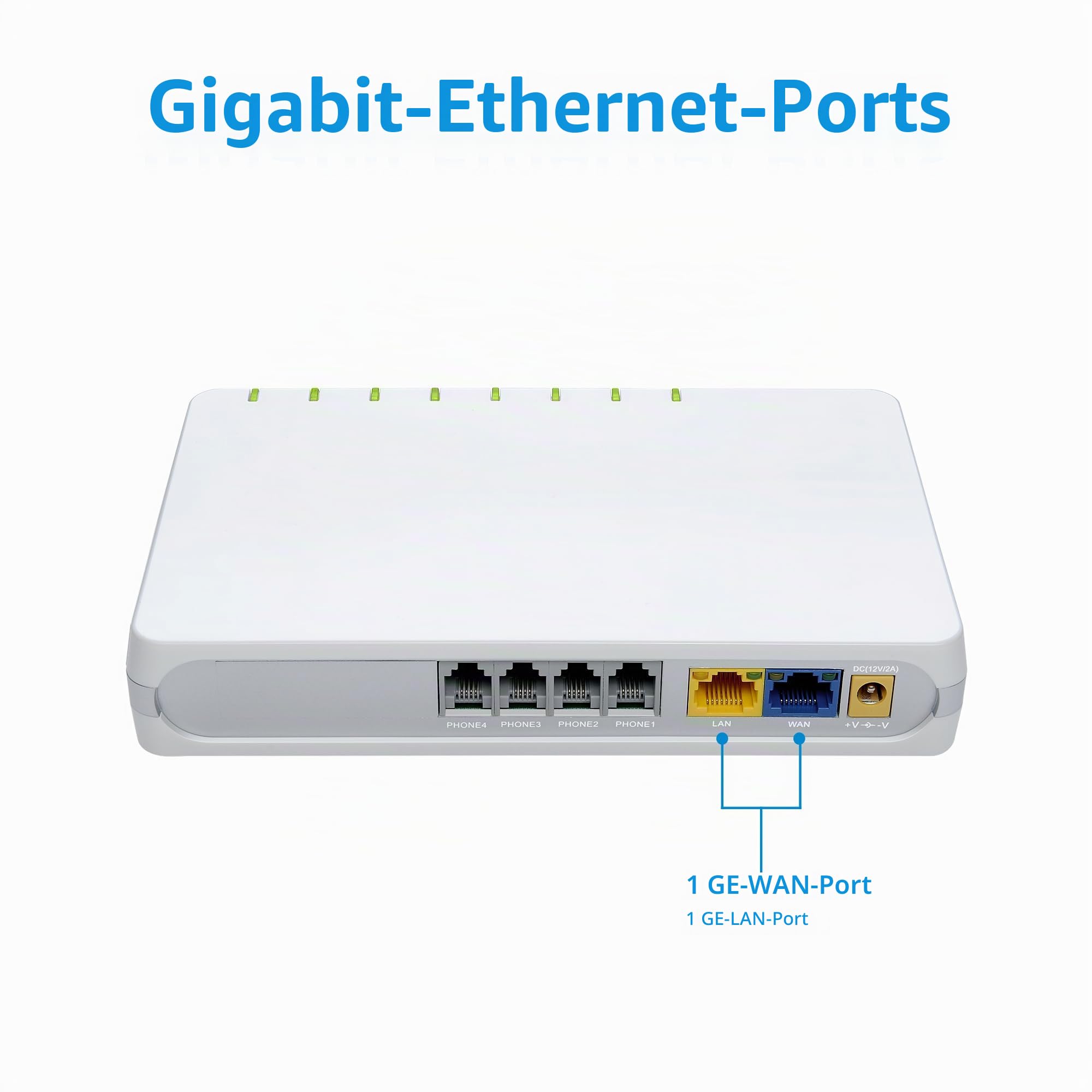 4-Port ATA (Analoger Terminal Adapter), 90089