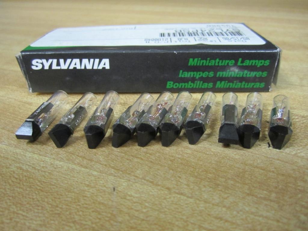Sylvania 24PSB Miniature Lamp Light Bulbs 33229 (Pack of 10)