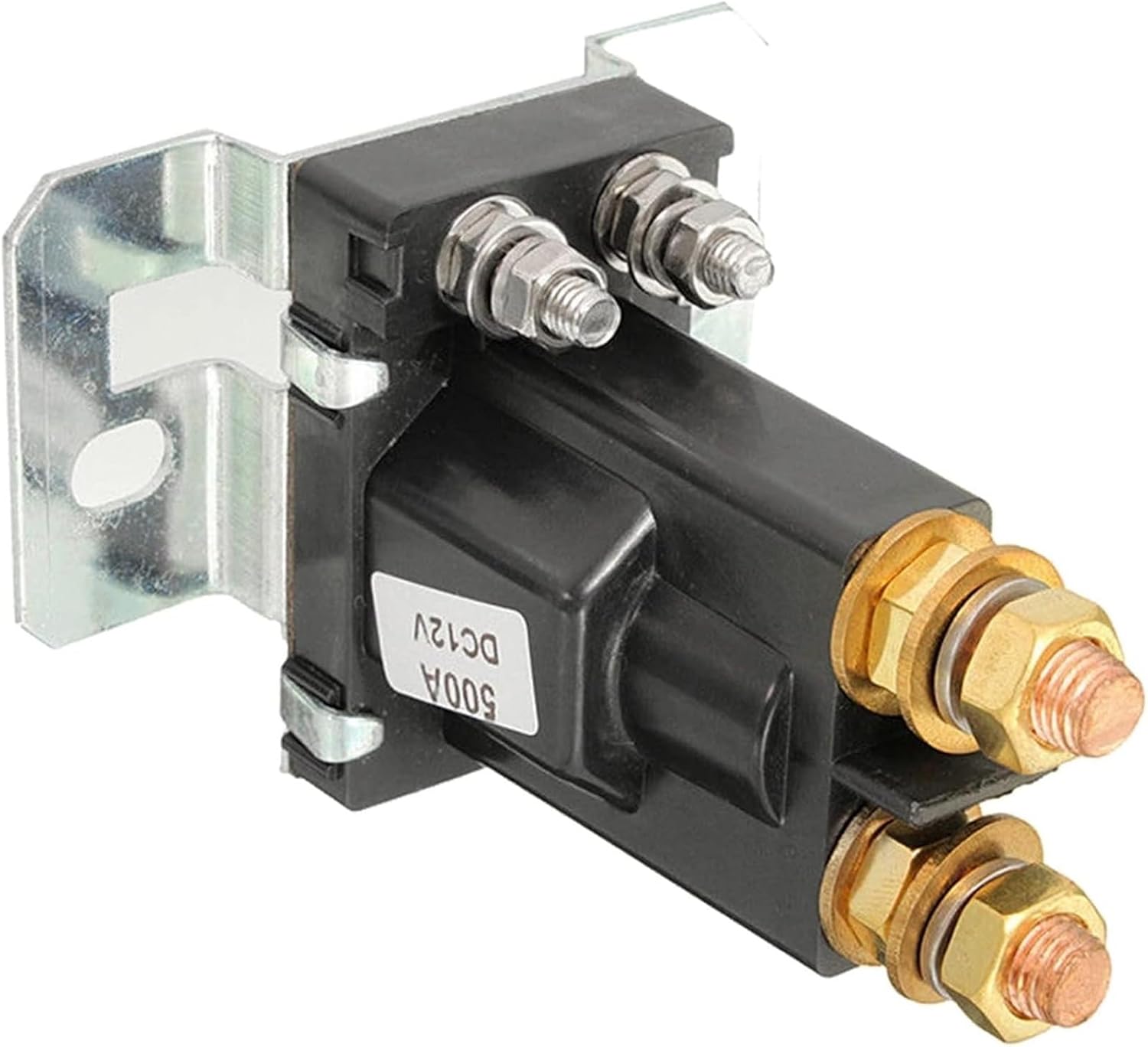 Dual Battery Isolator Relay Start On/Off 4 Pin 500A 12V for Car Power Switch