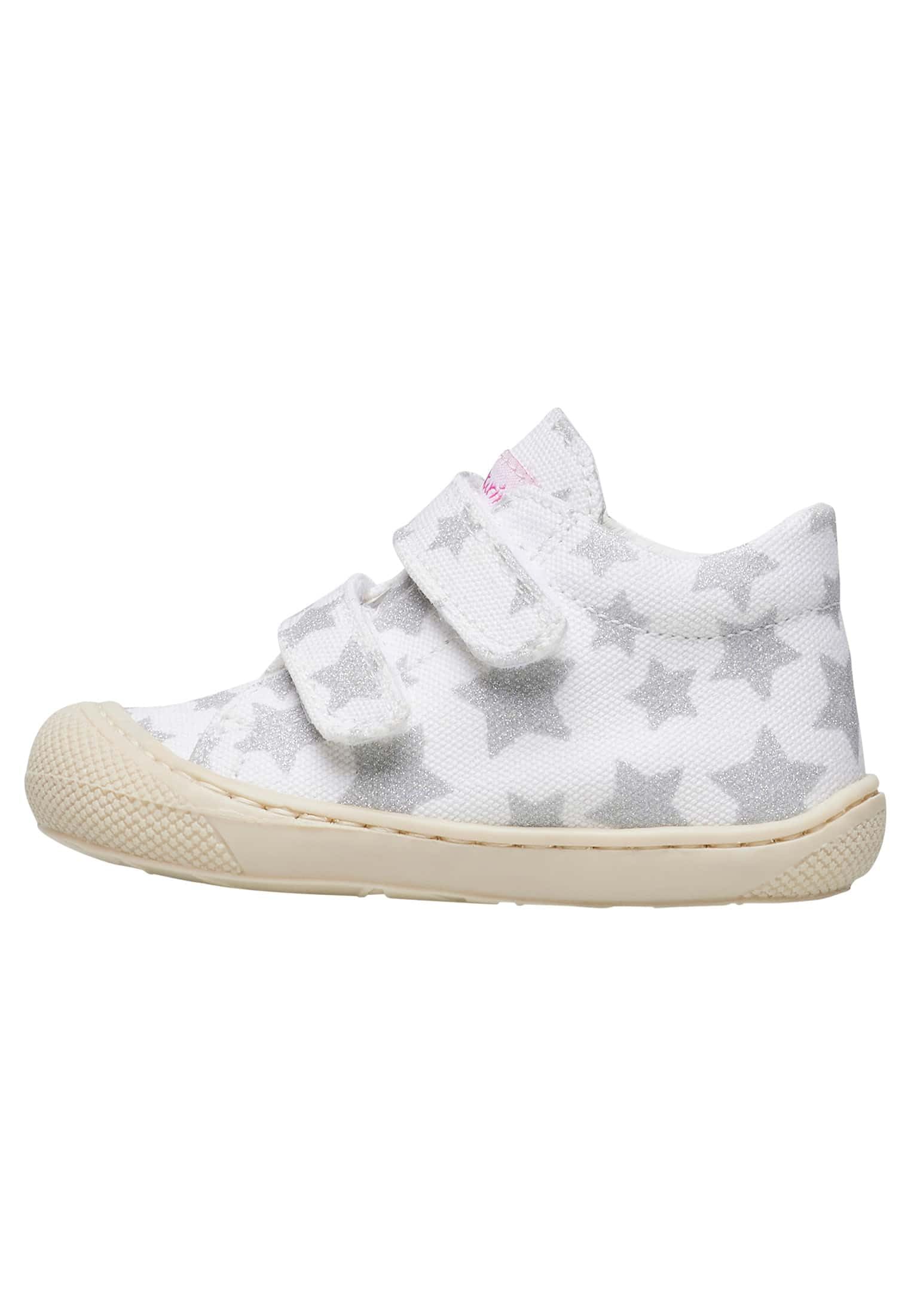 Naturino Cocoon VL, Children's Shoes, White-Silver, 2.5 UK, White Silver, 17 EU
