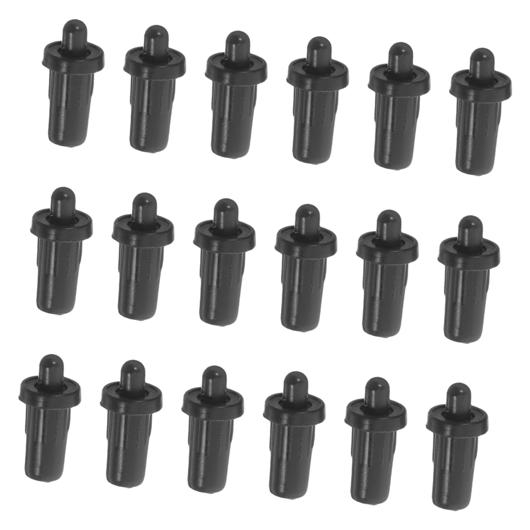 HOMOCONO 24pcs Cabinet Door Repair Pins Durable Soft Close Dampers for Easy Installation Spring Action Design for Smooth Opening and Closing Versatile Fittings for Various Cabinet Doors