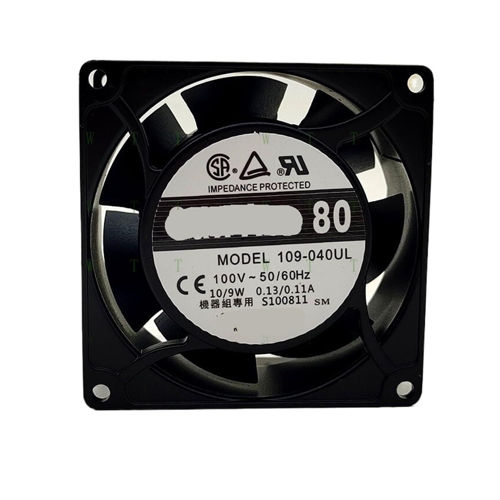 YMUGUEGH 109-040UL 100V 0.13/0.11A8042 Cooling Fan