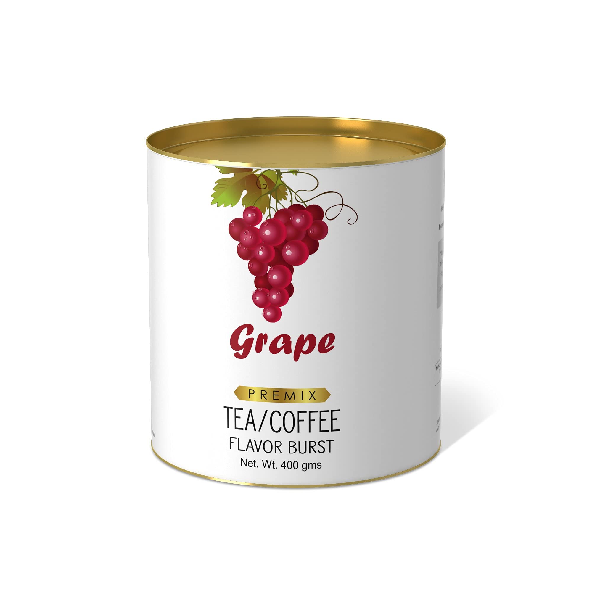 Grape Flavor Burst. Just add to your Tea, Coffee, Frappe, Milkshake, Hot Milk (800gm)