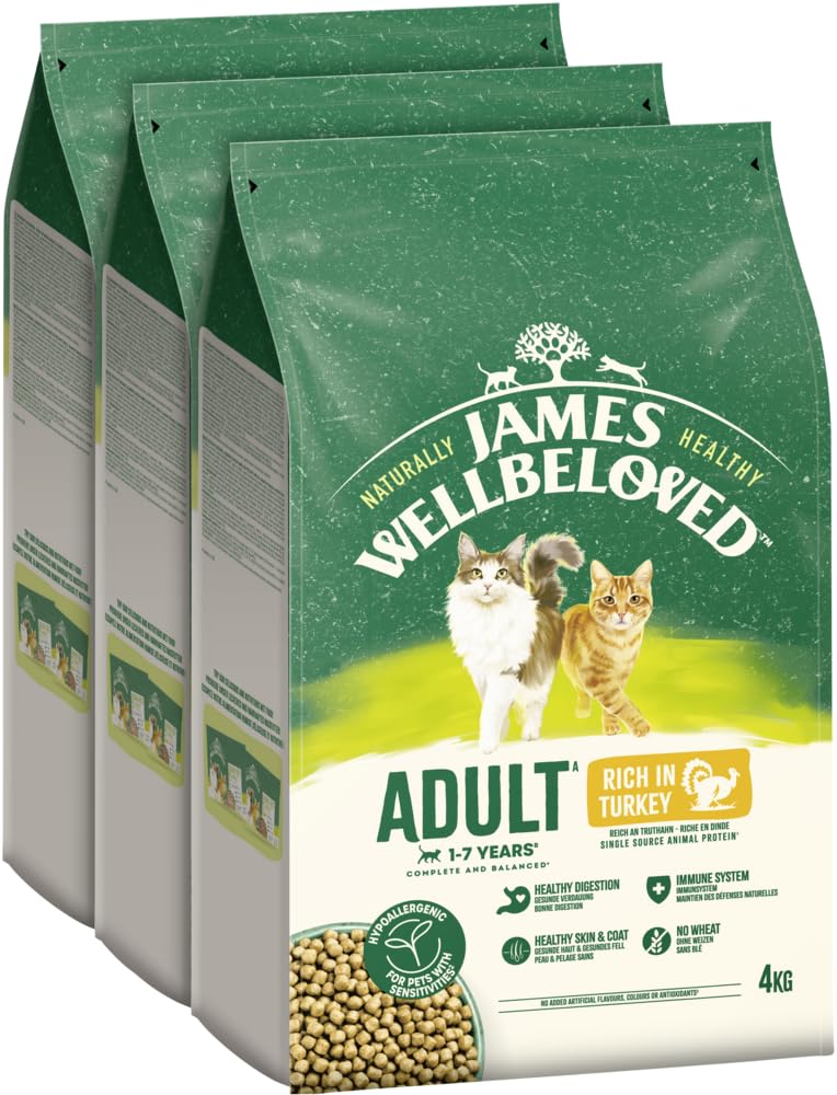 JAMES WELLBELOVED™ Katze Truthahn 3x4kg