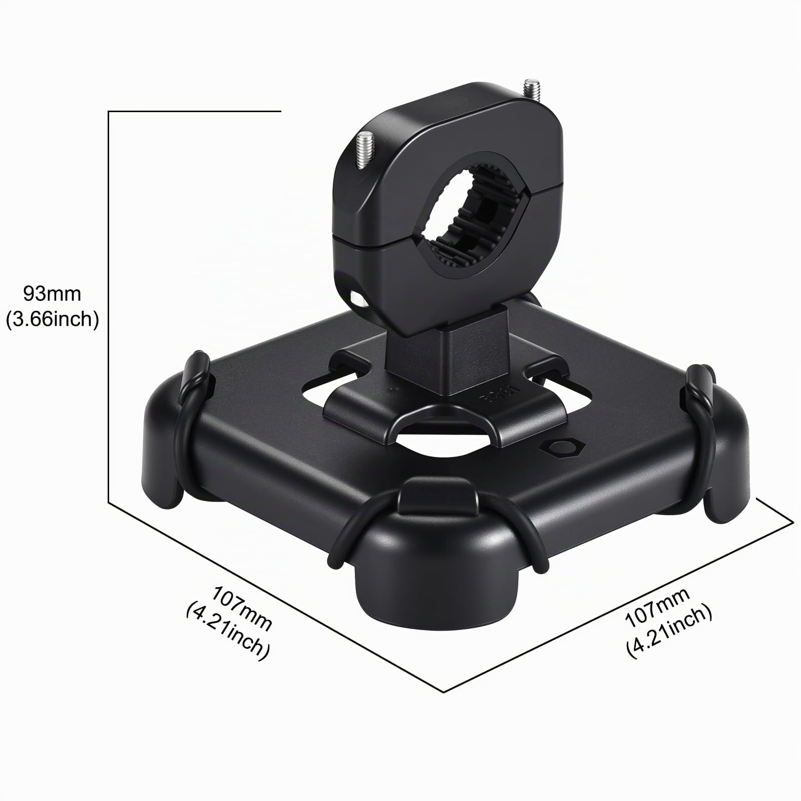 Supporto per Manubrio Della Bici Portatile per Bose SoundLink Micro 2nd Speaker Bluetooth,Bicicletta/Motore/Scooter/Golf Carrello/Barca Adattatore Staffa per Marshall Willen II Altoparlante