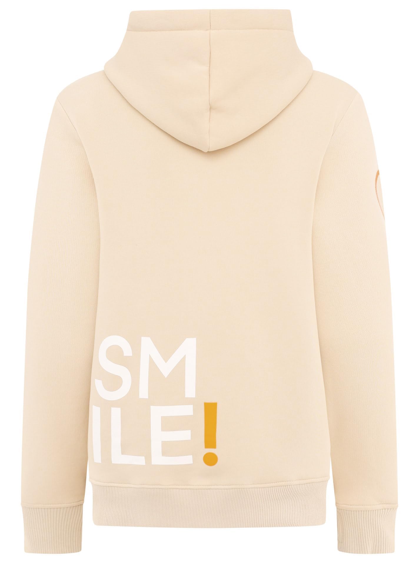 Zwillingsherz Damen Hoodie mit Kapuze – Kuscheliger Oversize Kapuzenpullover – Weicher Sweatshirt Pullover für Frauen Aufdruck – Stylischer Look für Frühling, Herbst & Winter – Loungewear Mode Smile