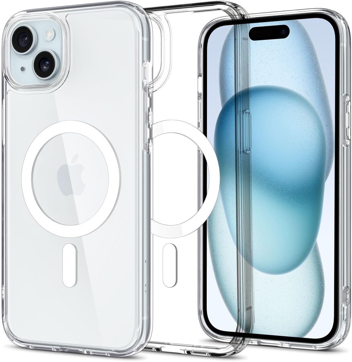 DIZORO Polycarbonate Case for iPhone 15 6.1" Compatible with Mag-Safe Wireless Charging, Shockproof Phone Bumper Cover, Back Case Cover for iPhone 15 (Clear Magsafe Case) (B0D2RQFVZ2) Amazon Price History, Amazon Price Tracker