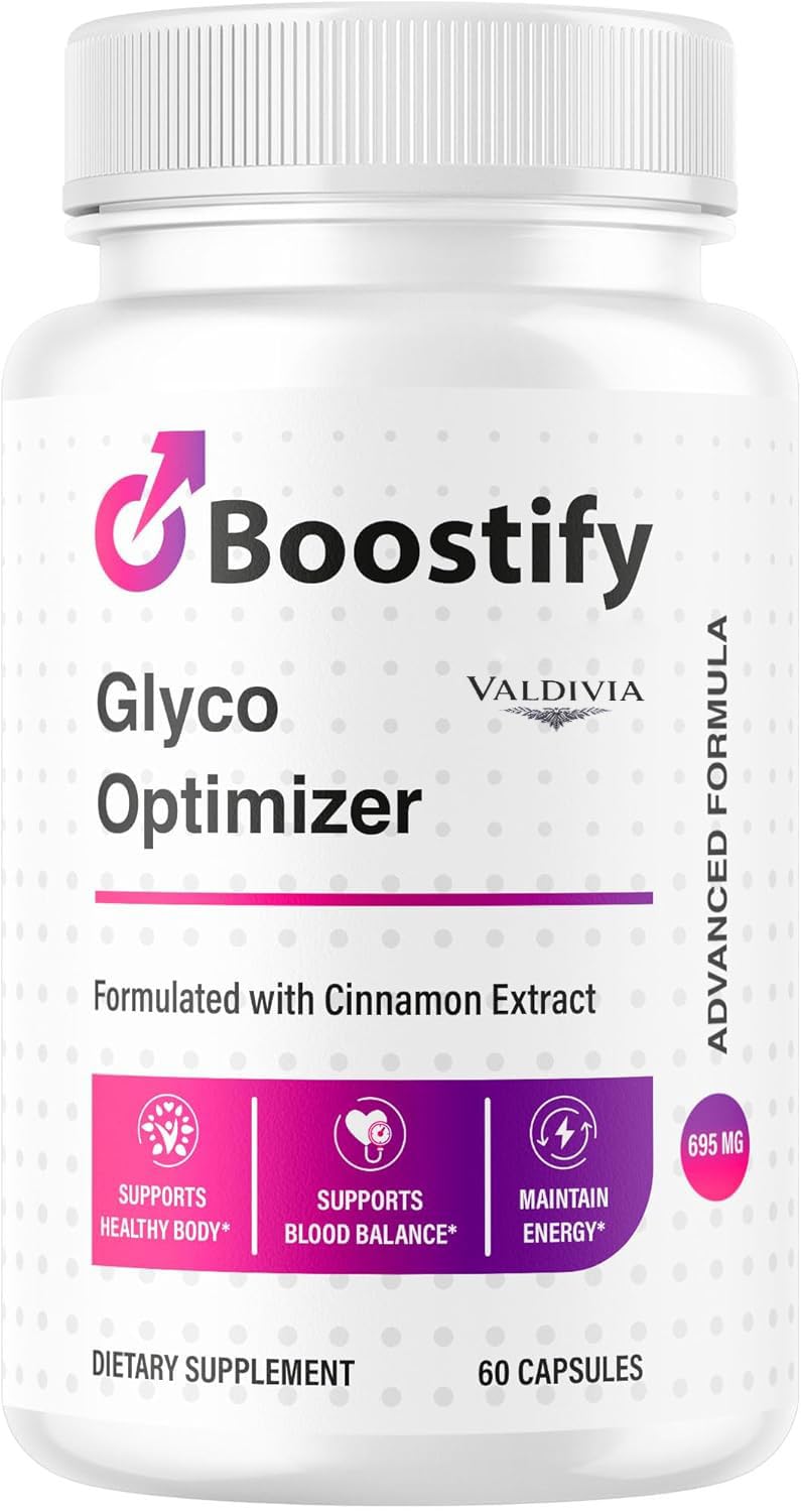 Boostify Capsules - Official Boostify Advanced Blood Health Support Supplement - Maximum Strength, All Natural Formula Vitamins for Overall Health & Wellness, 60 Capsules for 1 Month