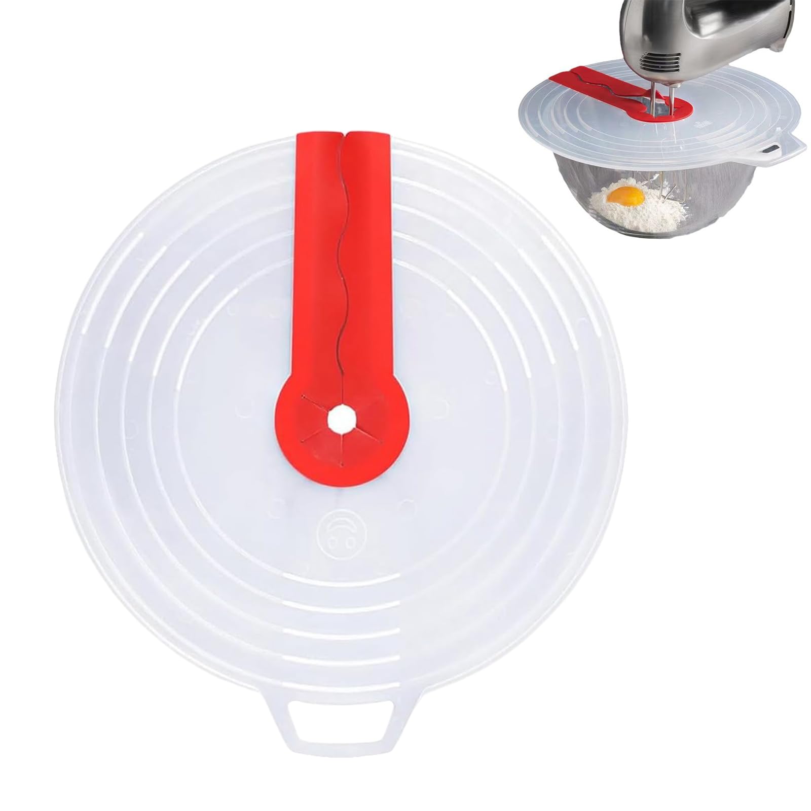 Coperchio Paraspruzzi per Sbattitore Coperchio Antispruzzo per Mixer ø 31CM Coperchio Paraspruzzi per Frullatore Coperchio Paraschizzi per Miscelatore per Montare Uova e Panna Montata