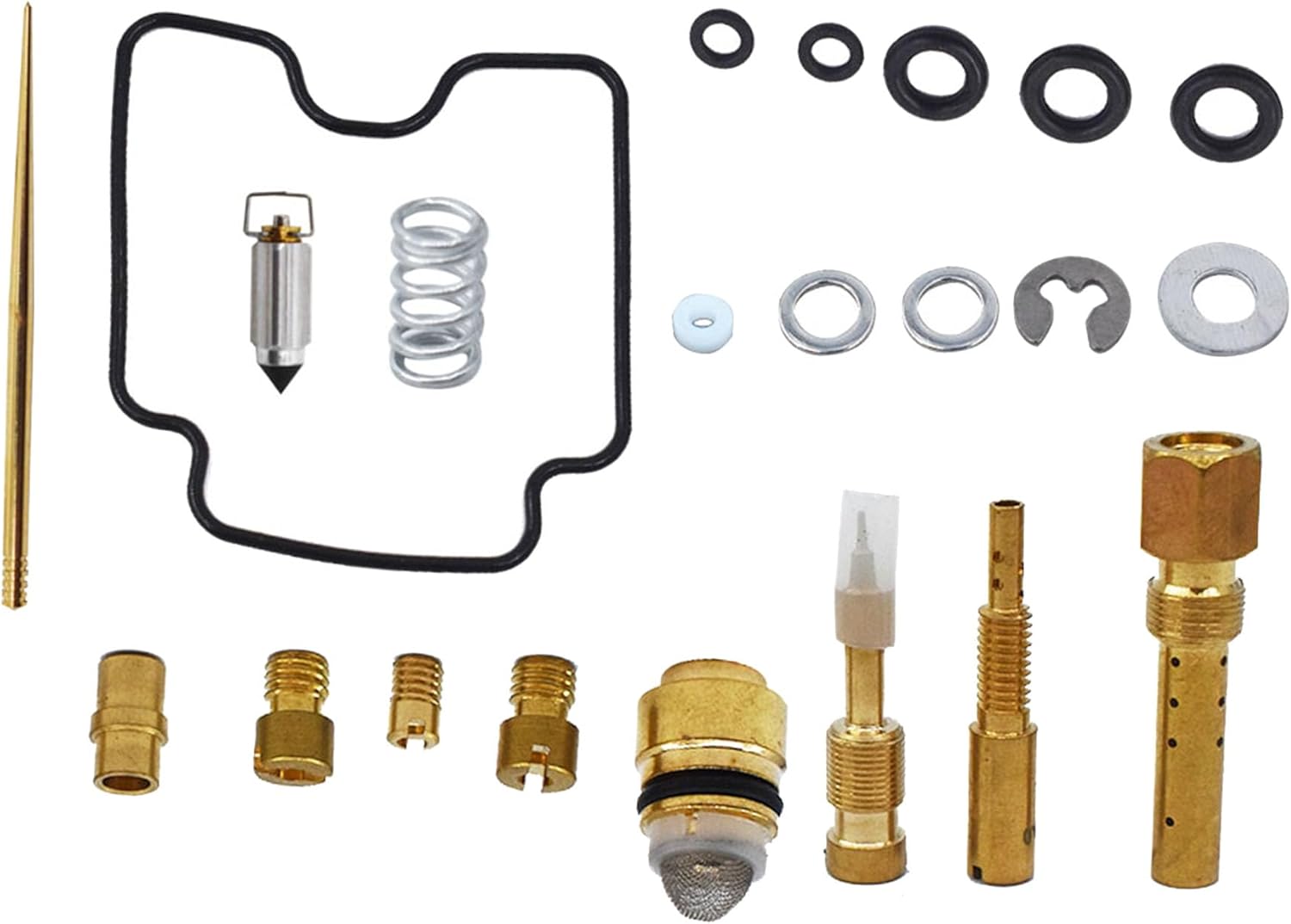 ALL-CARB Carb Carburetor Repair Kit Replacement for Kawasaki Kfx 400 Kfx400 LTZ400 HDM 221 2003 2004 2005 2006