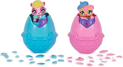 Miniatura 9 de Hatchimals Alive, Hungry Hatchimals Playset con juguete para silla alta y 2 mini figuras en huevos autoeclosionados, juguetes para niños para niñas
