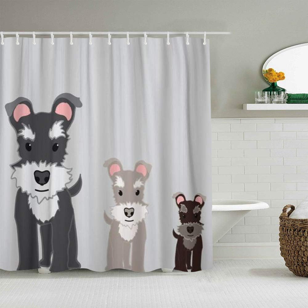 プレゼントを選ぼう Kapanou 防水 シャワーカーテン 動物シュナウザーひげイヌ漫画かわいい犬 かわいいシャワーカーテン ユニットバス バスルーム 芸術の装飾 180cmx180cm バスフック付き 取り付け簡単 auditores Cl プレゼントを選ぼう Kapanou 防水 シャワーカーテン 動物シュナウザーひげイヌ漫画かわいい犬 かわいいシャワーカーテン ユニットバス バスルーム 芸術の装飾 180cmx180cm バスフック付き 取り付け簡単 auditores Cl
