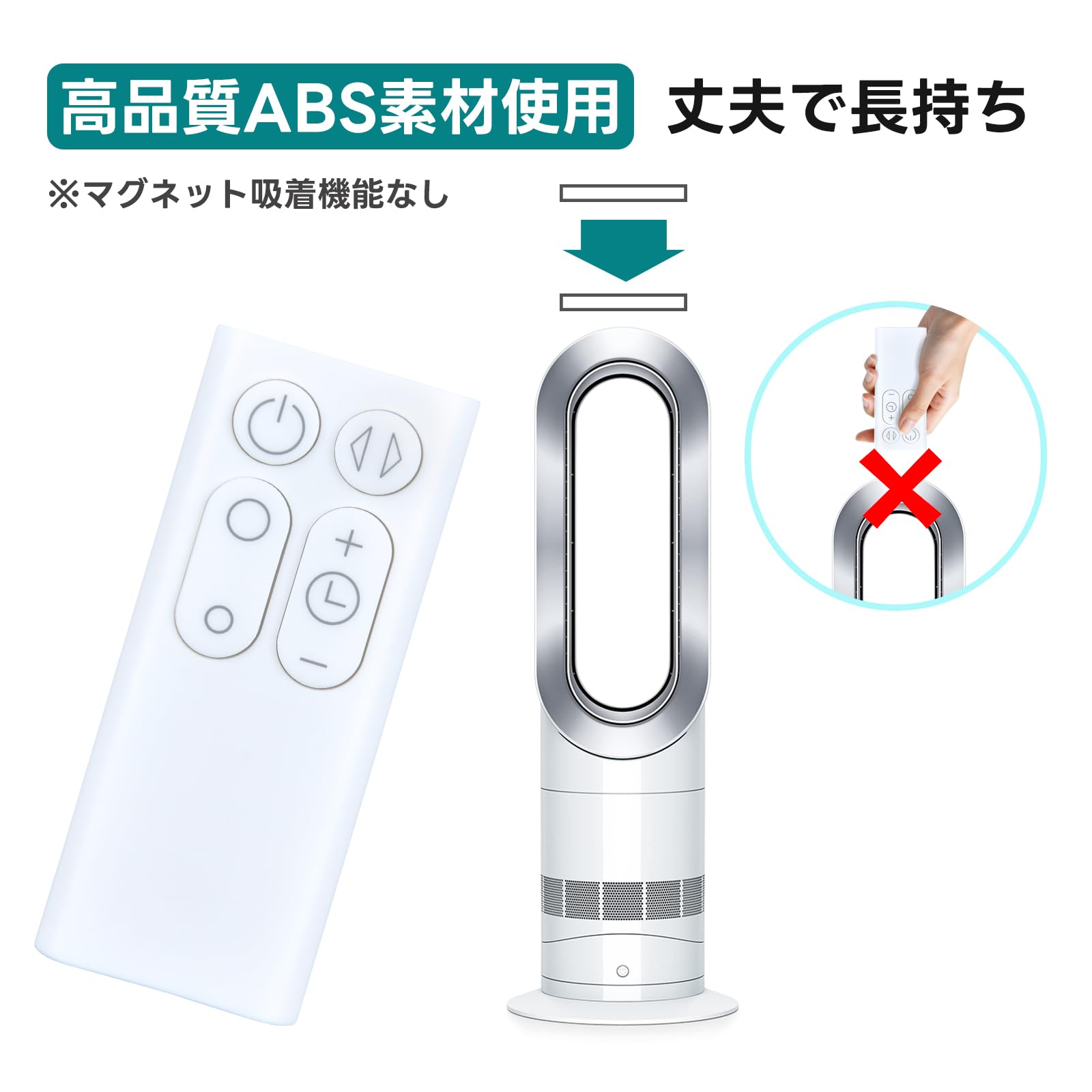 Amazon.co.jp: WHENFOR ファンリモコン ダイソン用のリモコン AM06