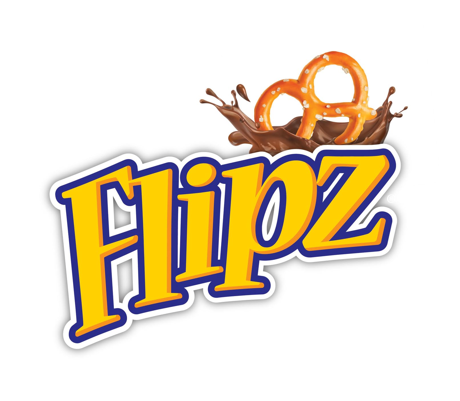 Flipz Blueberry Donut Flavored Covered Pretzels - Pack of 3-4.3 oz Bags - Perfect for Snacking on the go and Stocking the Pantry
