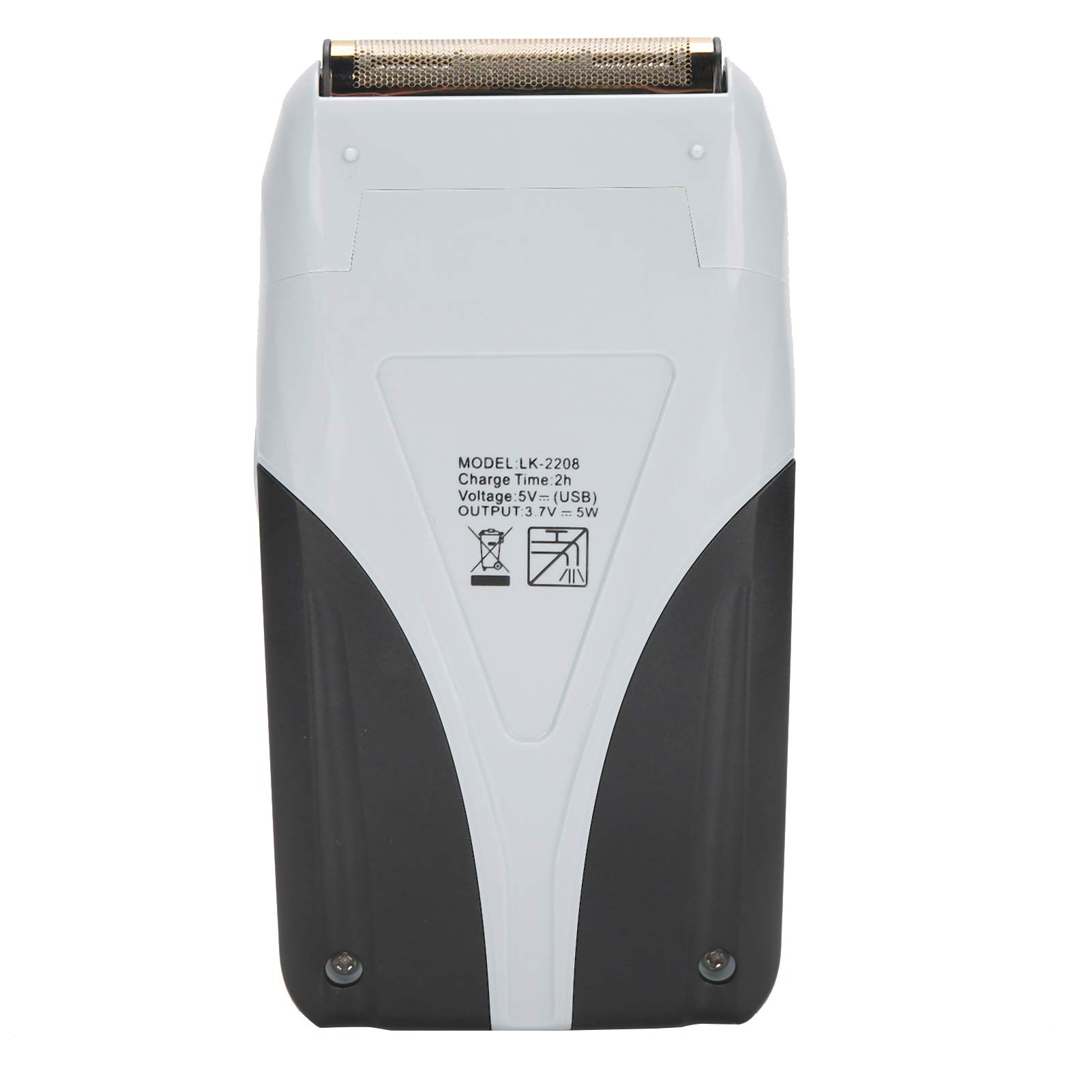 Naroote Tondeuse à Barbe pour Hommes, Rasoir électrique Portable, Rasage Précis pour un Rasage Sec et Humide, Batterie au Lithium de 60 à 90 minutes: 600mAh