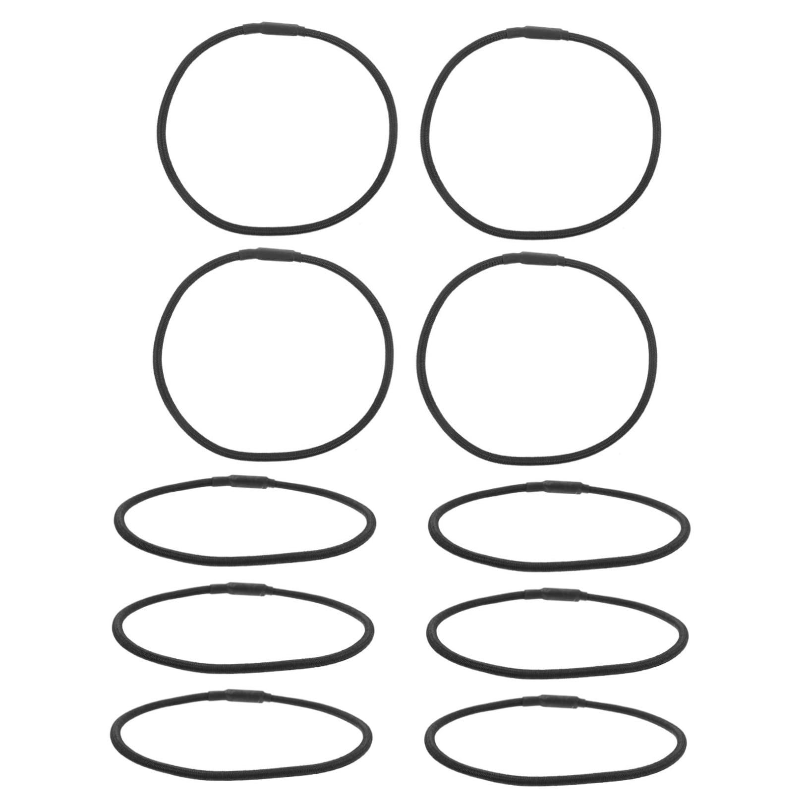 SEWOART 10pcs Shock Absorbing Rubber Bands for Microphone Mount Vibration Elastic Cord for Mic Holder Mounting for Improved Audio Clarity and Noise Reduction