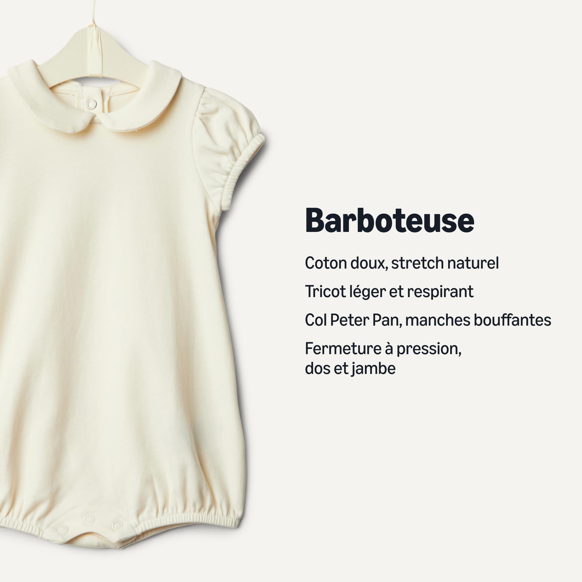 Amazon Essentials x Sofia Grainge Bébé fille Barboteuse à Manches Courtes et Col Claudine, en Coton, Lot de 2