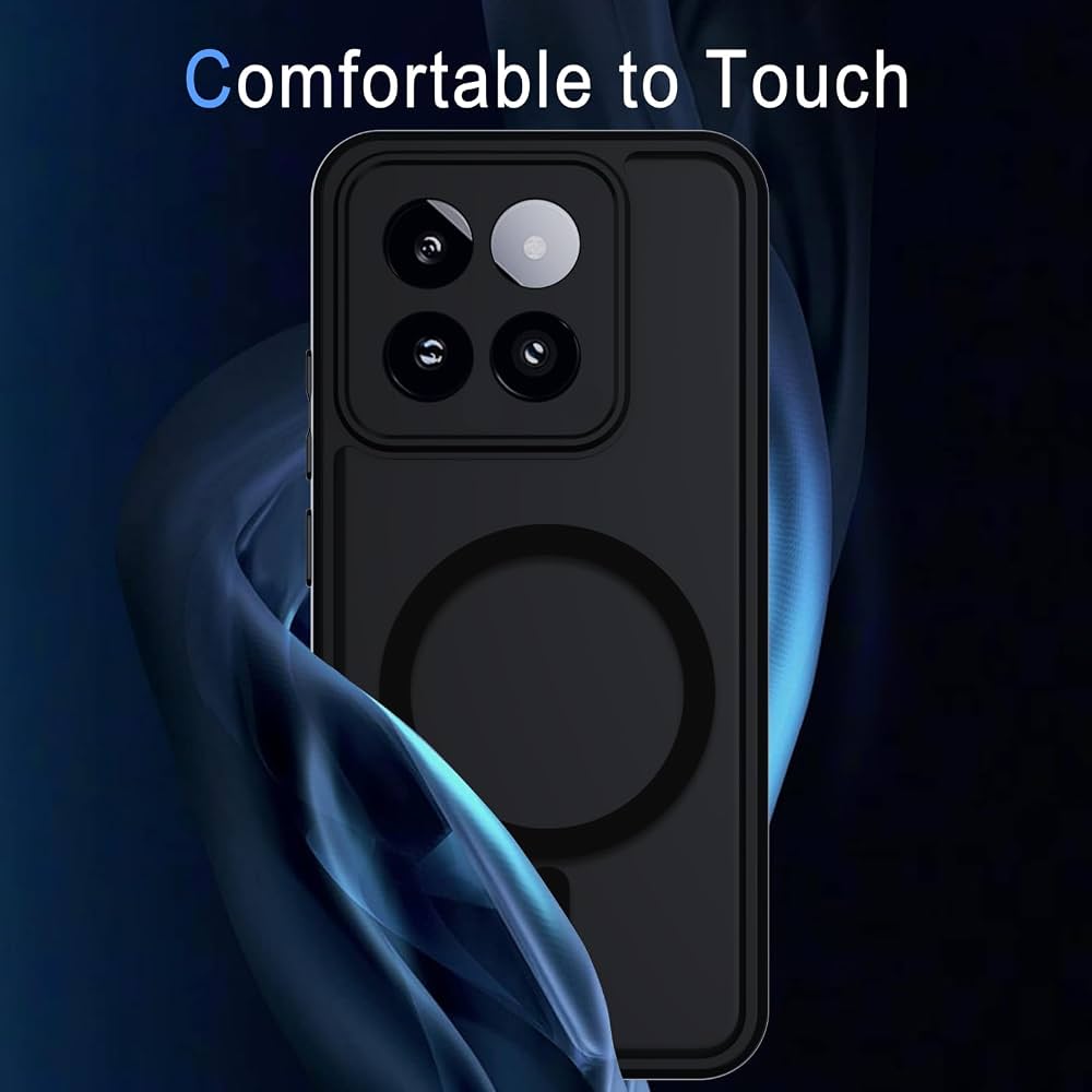 XTCASE Matt Transluzente Hülle Für Xiaomi 14 – Magnetisch, Magsafe Kompatibel, Mit Kratzschutz