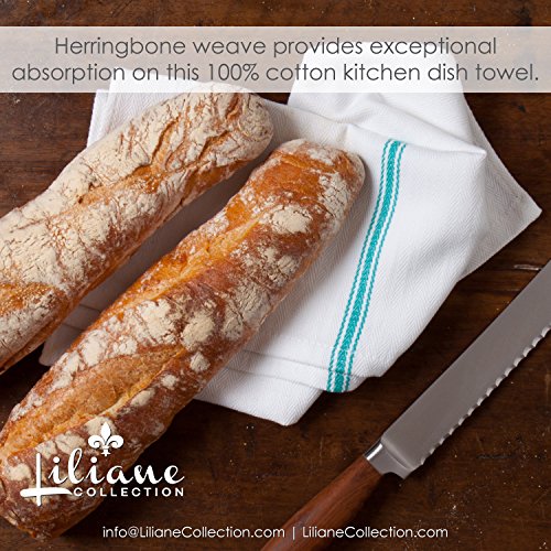 Paños de cocina para secado sin marcas con trapos de algodón absorbente calidad comercial 4