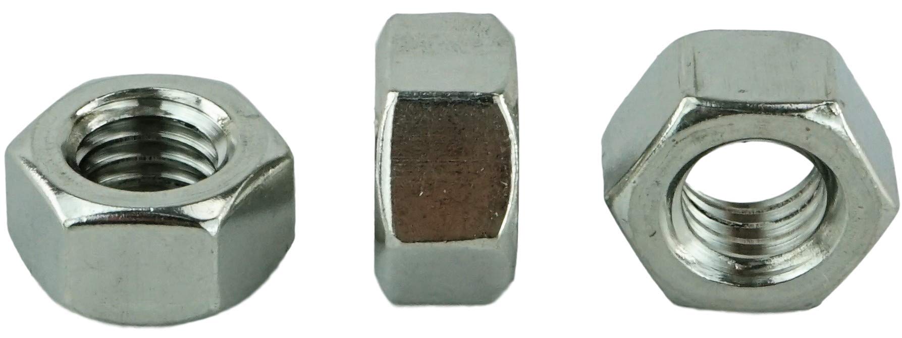 7/16"-14 Hex Heavy Nuts, Stainless Steel 304 Grade B8, ASTM A194, Made