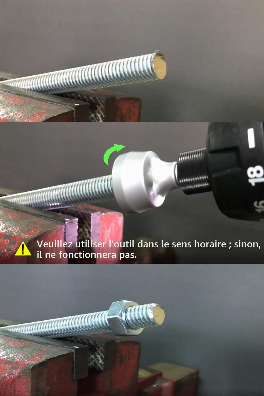 Outil d'ébavurage à chanfreiner externe, avec lame HSS, foret d'ébavurage, outils de retrait rapide tige pour 3 mm-19 mm