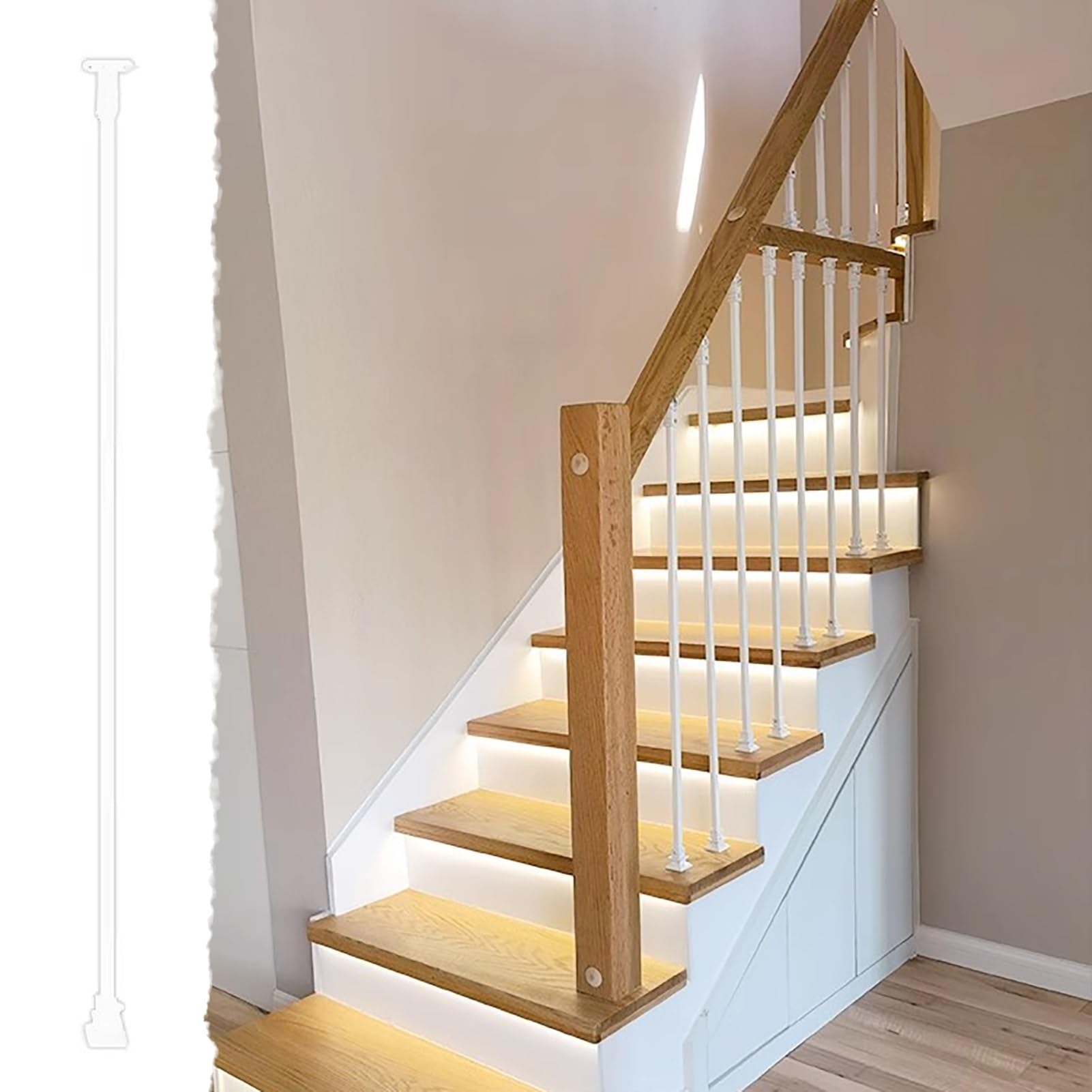 Balustres de broches d'escalier à haute résistance pour une sécurité accrue à l'étage