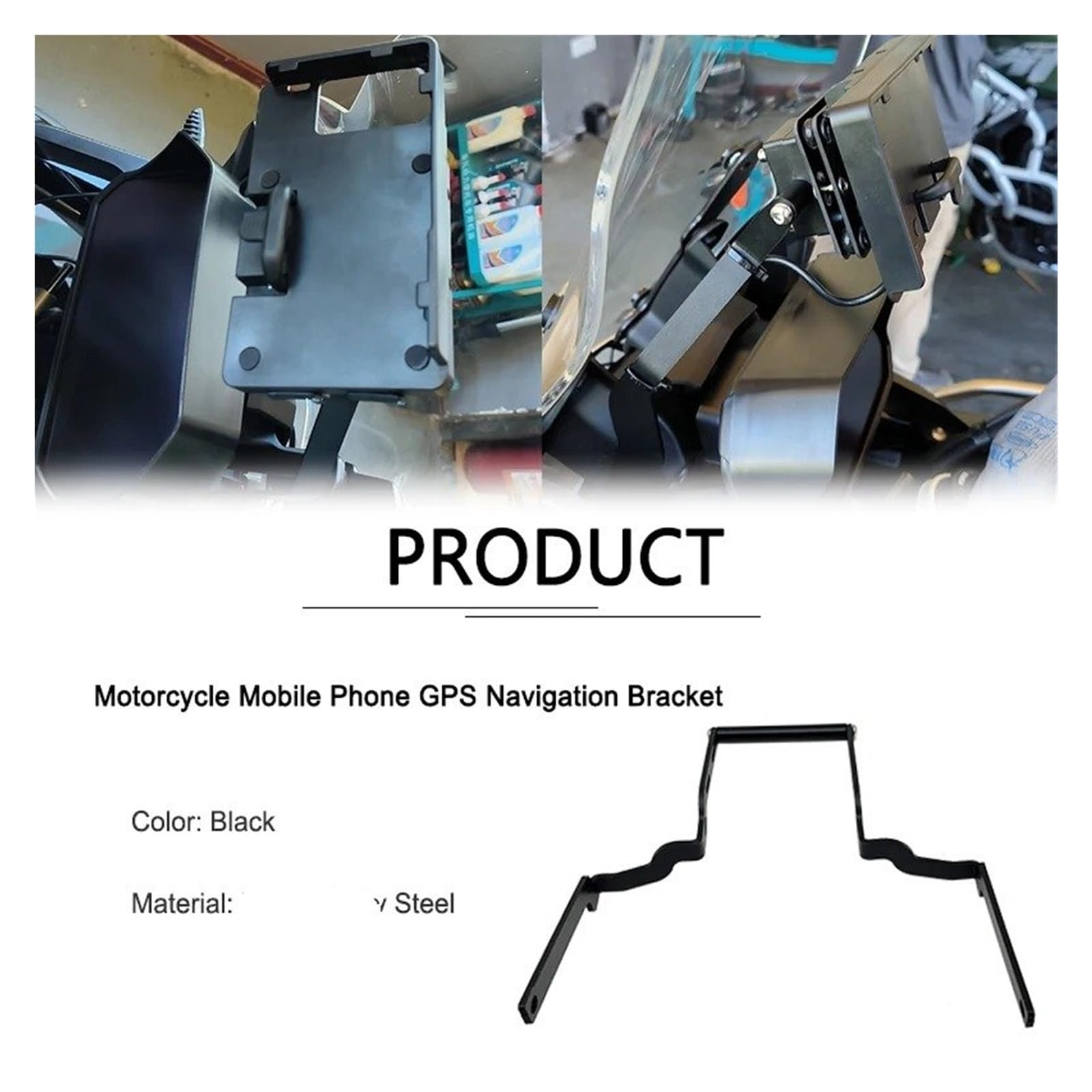 Porte Téléphone Moto pour BMW F850GS ADV F850 GS F 850GS Adventure 2019 2021 2022 2023 Support Guidon Téléphone Portable Navigation GPS