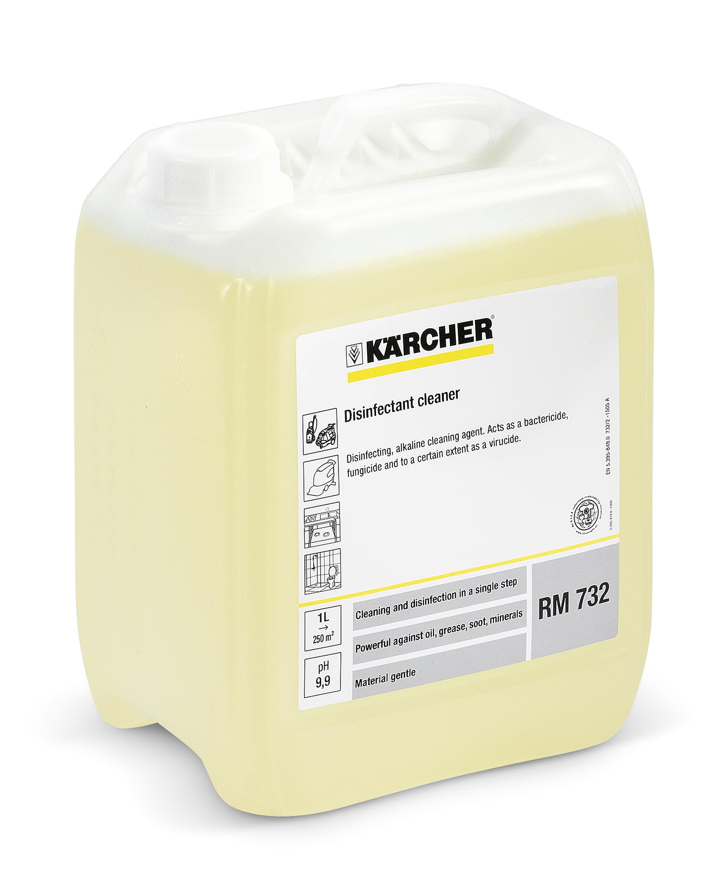 DÉSINFECTANT DETERGENT KARCHER 732, 5 L - 6.295-596.0