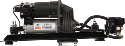 Arnott Compresor de suspensión neumática - 04-10 Bmw Serie 5 (E61), incluye bloque de válvula