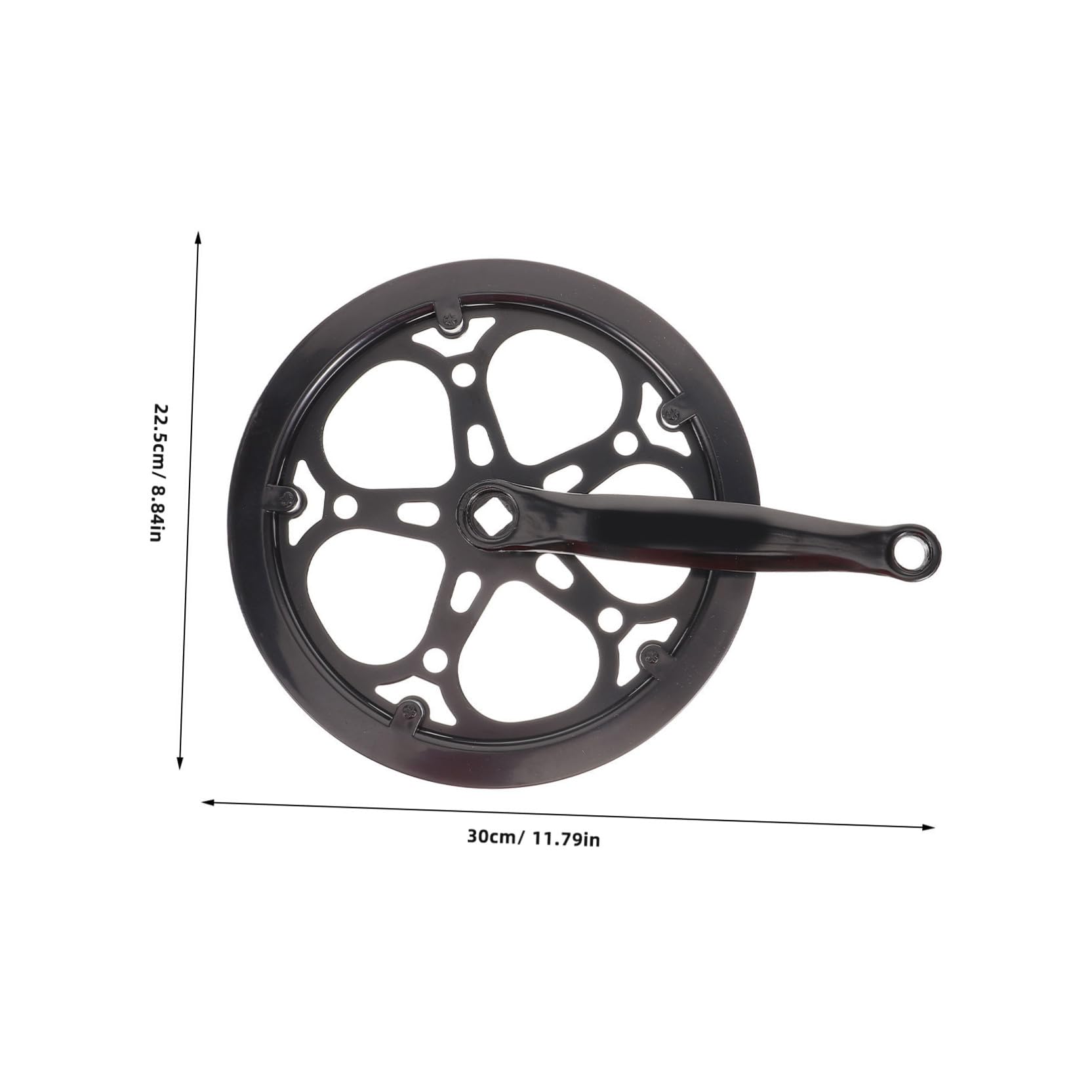 Guarnitura per Bici Corona Singola in Ferro Leva Denti Dimensioni Catena Accessori di Ricambio per Mountain Bike velocità Singola