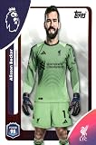 2025-26 TOPPS PREMIER LEAGUE #164 ALISSON BECKER LIVERPOOL FC SOCCER OFFICIAL TRADING CARD OF SOCCER
