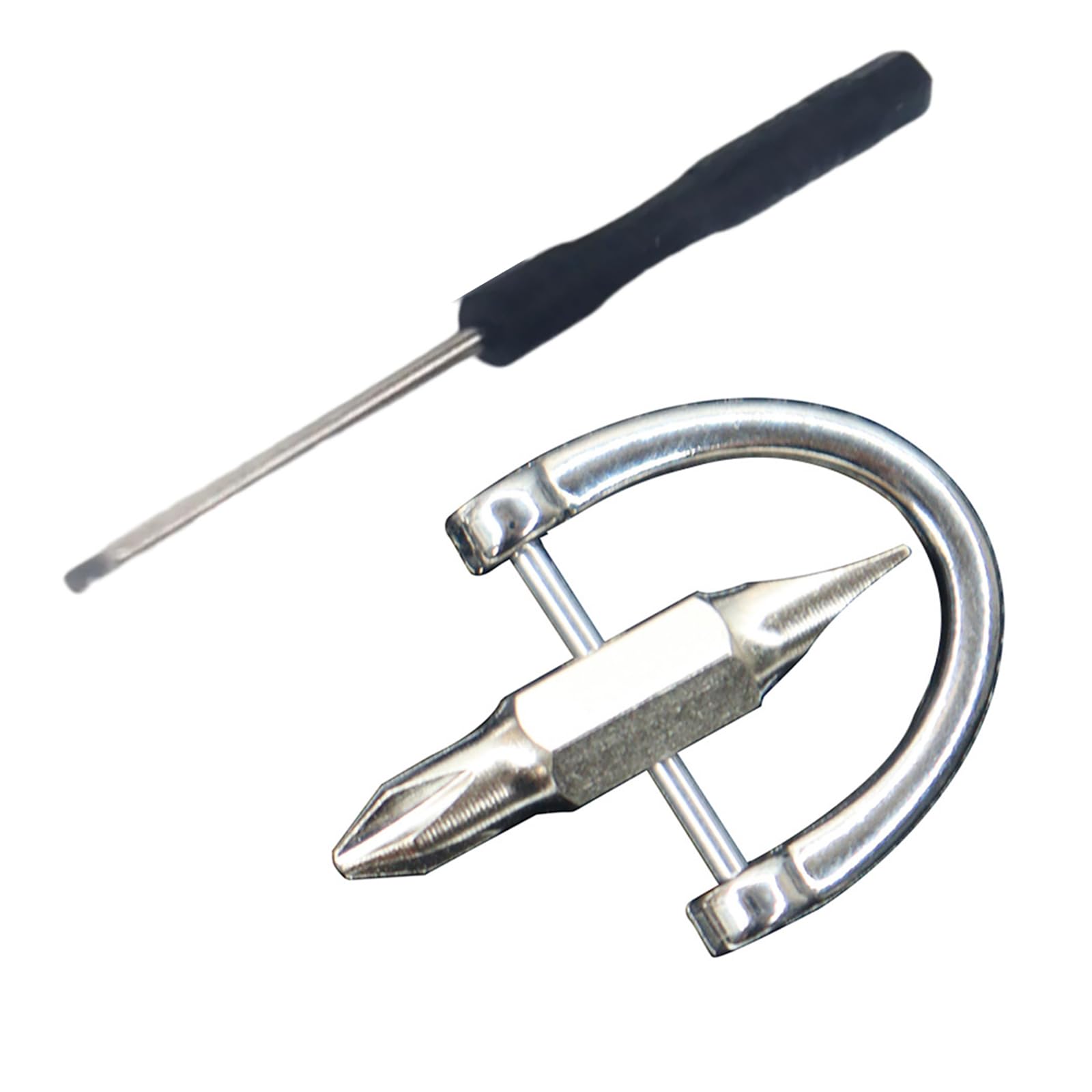 Dieke Essential Pocket Flathead Screwdriver Keychain Suitable For Everyday Use Convenience Effortless Portability Practicality Keyring Screwdriver