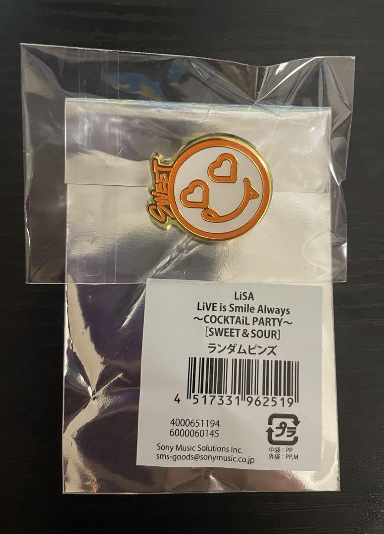 LiSA カクテルパーティー　ランダムピンズ　10点セット LiSA カクテルパーティーランダムピンズ10点セット