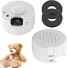 2 Pack 60 Second Voice Recorder for Ted dy, Talking Tins Voice Recorder, Recordable Voice Device for Boys Girls for Plush Toy Baby Doll Toy and Pillow, for mom