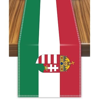 Hungary Coat Table Runner Hungarian Flag Table Cover for Food Home Decor 30   180 cm Hungary