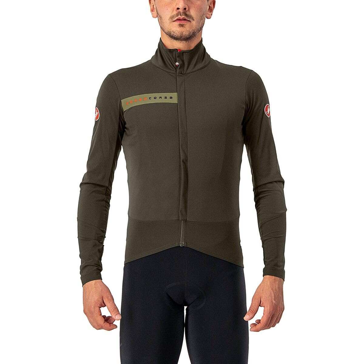 CASTELLI 4520505-075 BETA RoS JACKET Jacket Men's MILITARY GREEN/GREEN TEA Size L