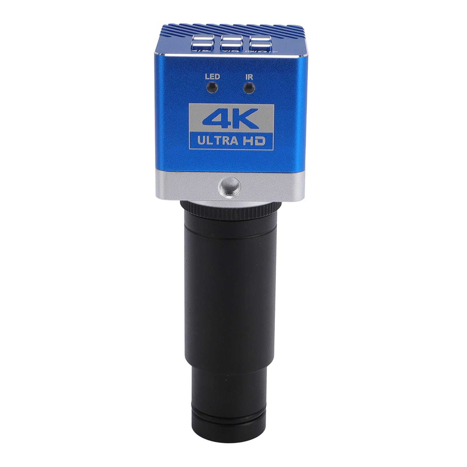 Bewinner Fotocamera per Microscopio Industriale 4K Microscopio Video HD da 8,3 MP 3840x2160 con Sensore CMOS 1/1,8, Oculare Elettronico, Zoom Digitale, Attacco C per Microscopi Biologici e per