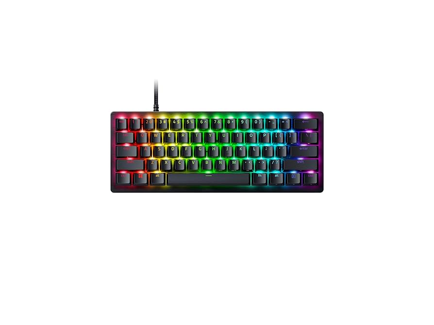 キーボード Razer Huntsman V3 Pro Mini Compact gaming keyboard with precise analog optical switches