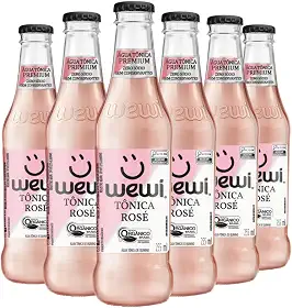 Água Tônica Rosé 255ml pacote com 6 unidades