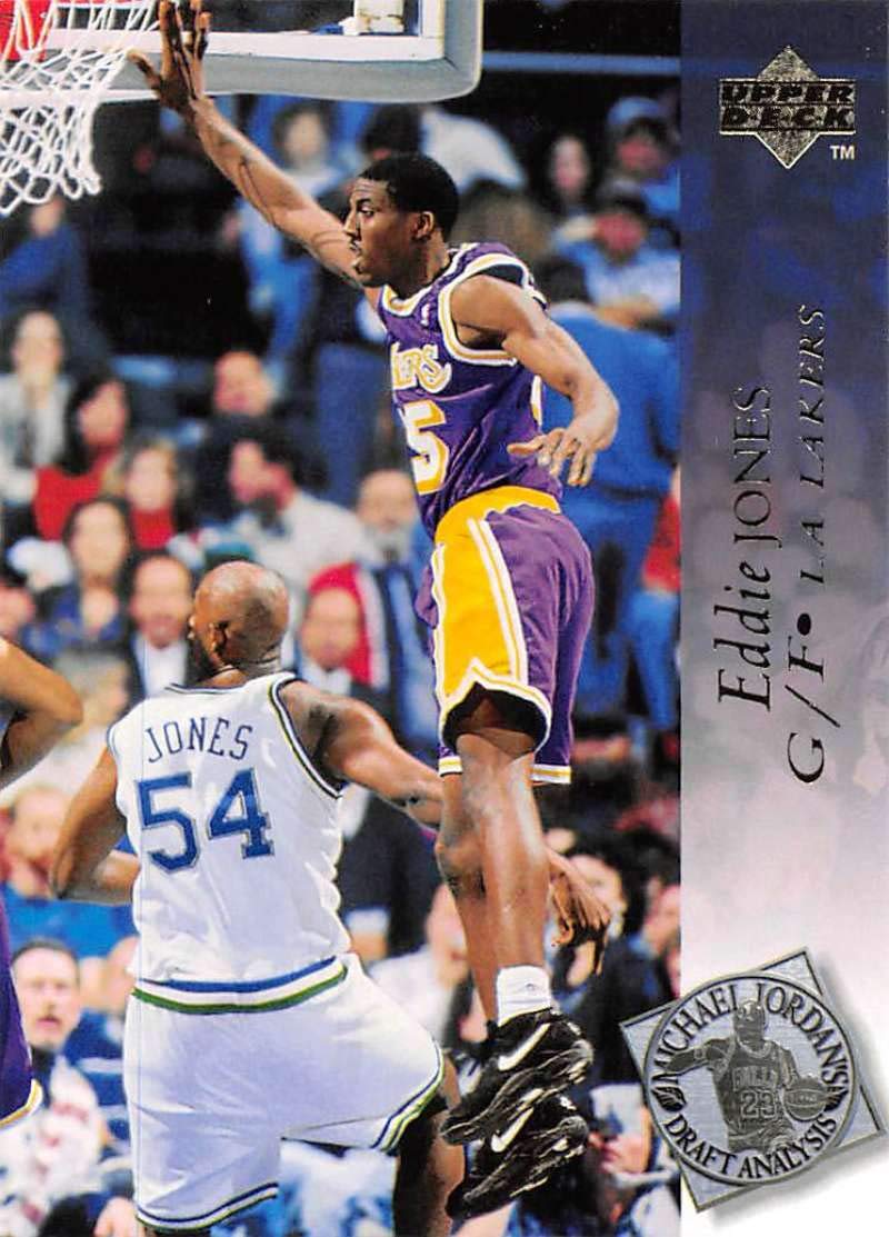 Amazon.com: 1994-95 Upper Deck Basketball #188 Eddie Jones