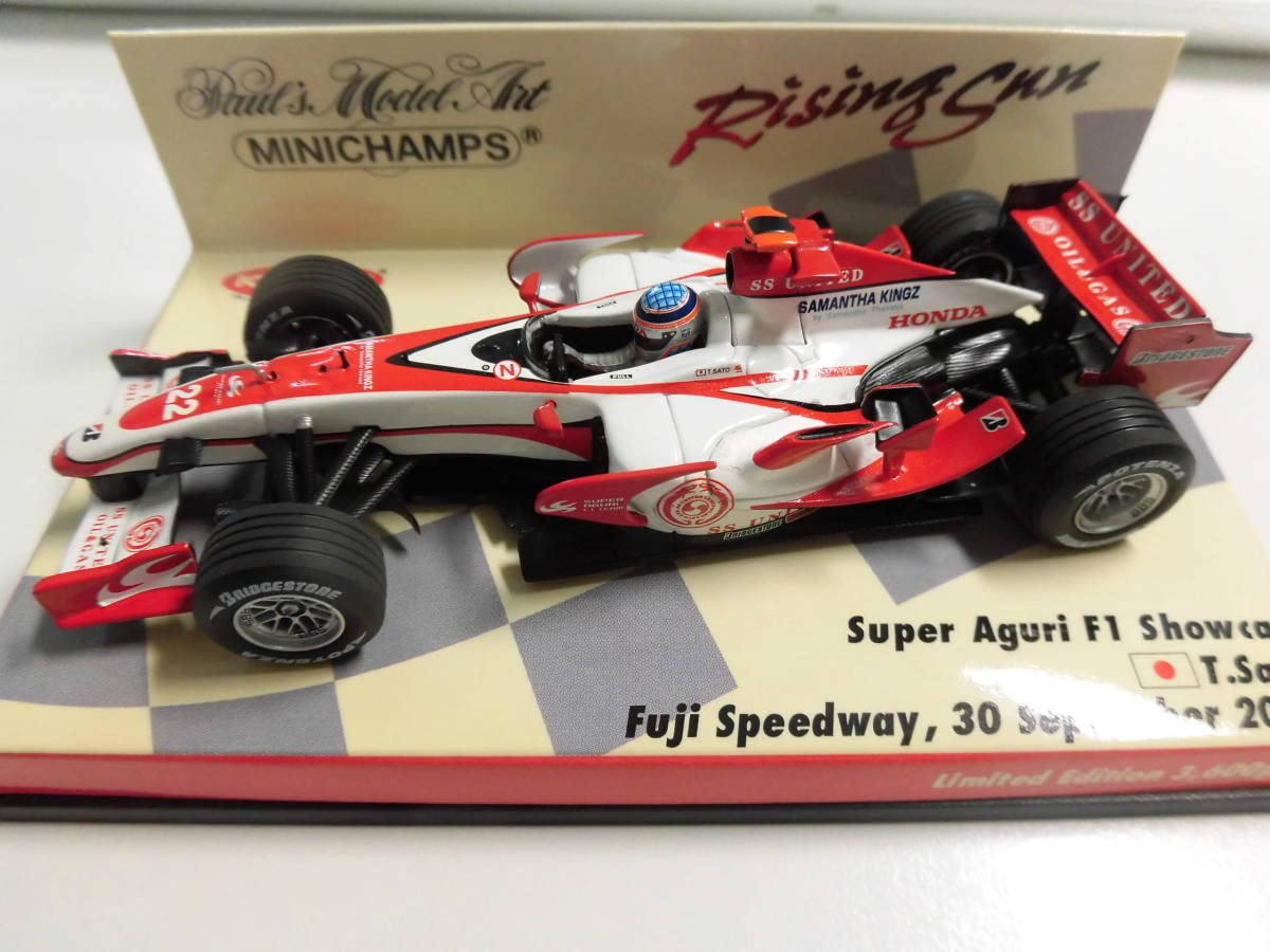 Amazon | スーパーアグリF1 ショーカー 佐藤琢磨 富士スピードウェイ