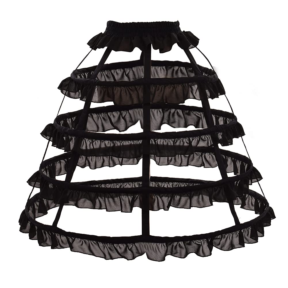 GRACEART Cerceau Crinoline Jupon Robe Sacoche