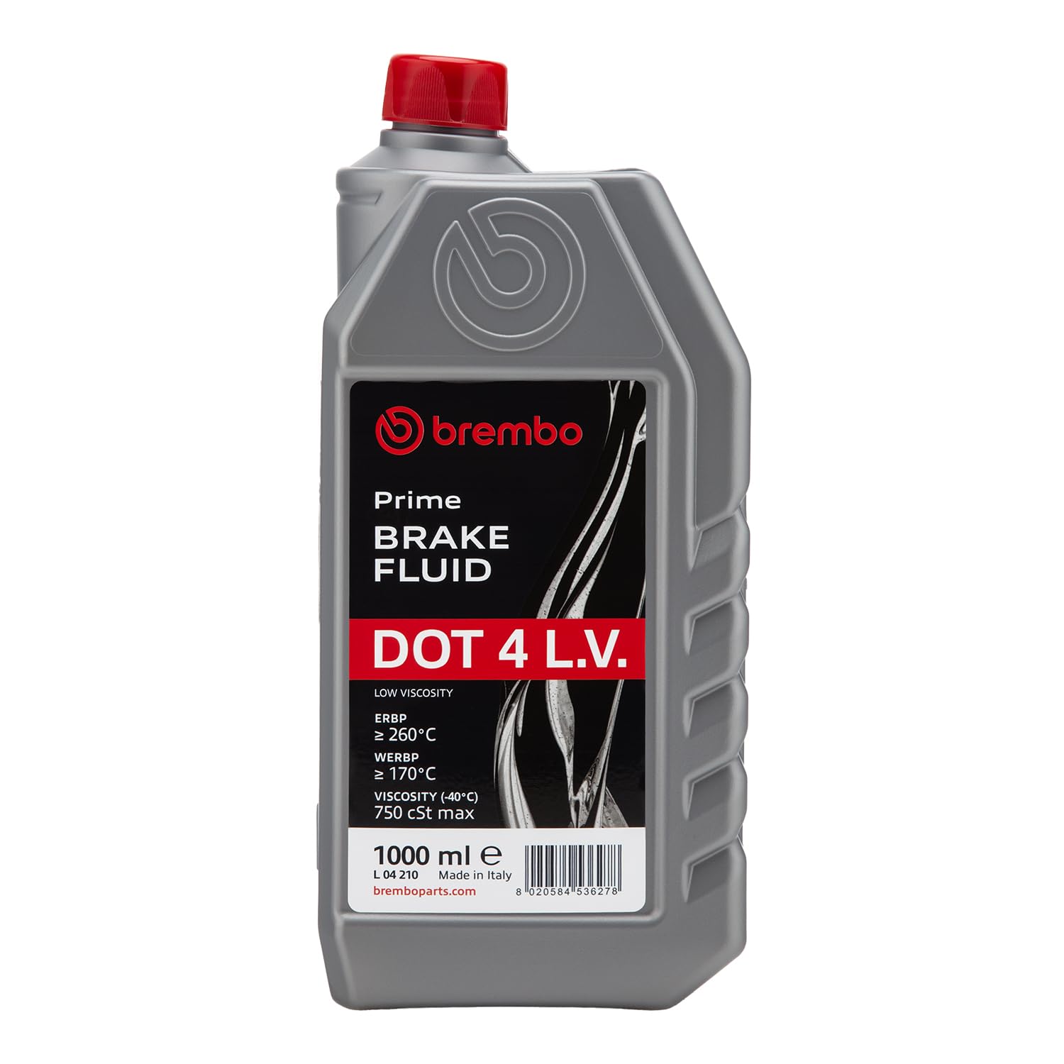 Brembo L 04 210 - Fluido Freni DOT 4 Low Viscosity
